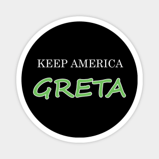 Greta Thunberg Magnet